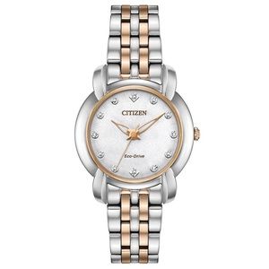 NWT Citizen Sapphire Crystal Eco Drive Solar Watch